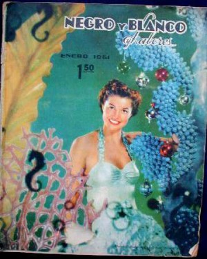 Negro Y Blanco 1951 January Mexican mag